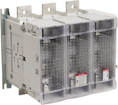 Schneider Electric - 3 Pole, 600 Amp, Pressure Plate Fuse Holder - Compatible with J Class, 364mm Wide Fuse - Exact Tooling