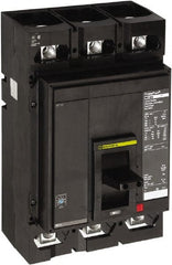 Square D - 600 Amp, 3 Pole, Panel Mount Molded Case Circuit Breaker - Electronic Trip, Multiple Breaking Capacity Ratings - Exact Tooling