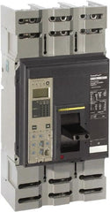Square D - 1000 Amp, 600 VAC, 3 Pole, Panel Mount Molded Case Circuit Breaker - Electronic Trip, Multiple Breaking Capacity Ratings, 3/0 AWG - Exact Tooling