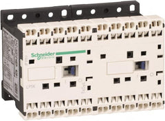 Schneider Electric - 3 Pole, 24 Coil VDC, 16 Amp at 690 VAC, 20 Amp at 440 VAC and 9 Amp at 440 VAC, Reversible IEC Contactor - BS 5424, CSA, IEC 60947, NF C 63-110, RoHS Compliant, UL Listed, VDE 0660 - Exact Tooling