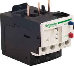 Schneider Electric - 3 Pole, NEMA Size 00-1, 1 to 1.6 Amp, 690 VAC, Thermal NEMA Overload Relay - Trip Class 20, For Use with LC1D09, LC1D12, LC1D18, LC1D25, LC1D32 and LC1D38 - Exact Tooling