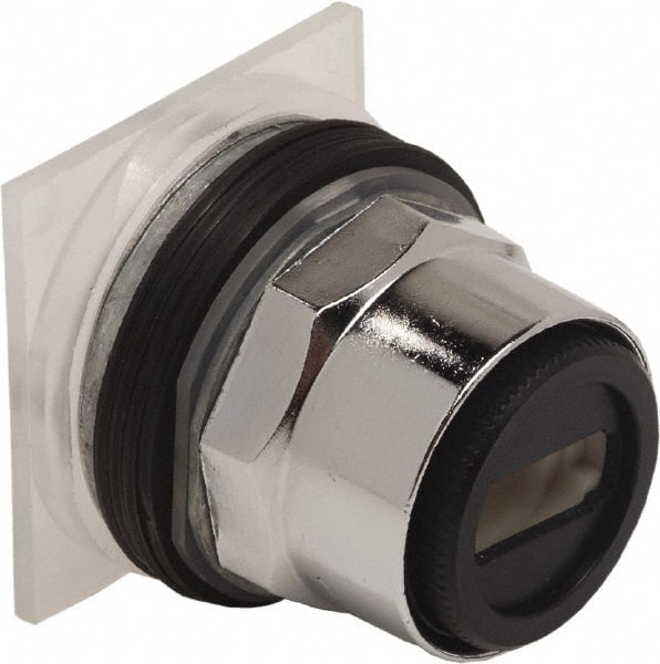 Schneider Electric - 1.18 Inch Mount Hole, 3 Position, Pushbutton Operated, Selector Switch Only - Maintained (MA), without Contact Blocks, Weatherproof and Dust and Oil Resistant - Exact Tooling