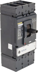 Square D - 400 Amp, 600 VAC, 3 Pole, Panel Mount Molded Case Circuit Breaker - Electronic Trip, 110mm Deep x 340mm High x 140mm Wide - Exact Tooling