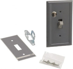 Square D - 2 Poles, 30 Amp, Open Toggle Manual Motor Starter - 1 hp at 90 VDC, 1-1/2 hp at 230 VDC, 2 hp at 115 VAC, 2 hp at 115 VDC, 2 hp at 230 VAC, 3 hp at 460 VAC & 3 hp at 575 VAC, CE, CSA & UL Listed - Exact Tooling