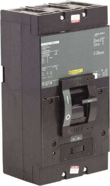 Square D - 300 Amp, 600 V, 3 Pole, Panel Mount Molded Case Circuit Breaker - Thermal Magnetic Trip, Multiple Breaking Capacity Ratings - Exact Tooling