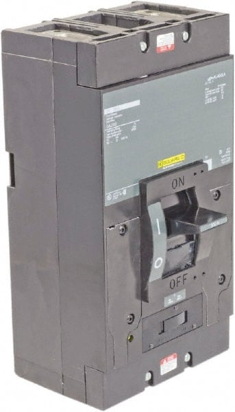 Square D - 300 Amp, 240 V, 2 Pole, Panel Mount Molded Case Circuit Breaker - Thermal Magnetic Trip, 25 kA at 240 VAC Breaking Capacity - Exact Tooling