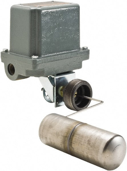 Square D - 7 and 9 NEMA Rated, DPST-DB, Float Switch Pressure and Level Switch - 575 VAC, Line-Load-Load-Line Terminal - Exact Tooling
