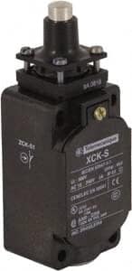 Telemecanique Sensors - DP, NC/NO, 240 VAC, Screw Terminal, End Plunger Actuator, General Purpose Limit Switch - IP65 IPR Rating - Exact Tooling