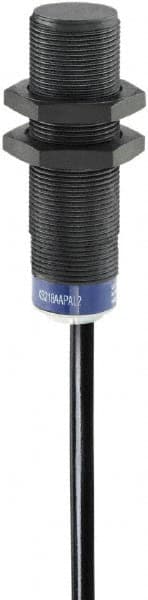 Telemecanique Sensors - PNP, 12mm Detection, Cylinder, Inductive Proximity Sensor - 3 Wires, IP68, IP69, 12 to 48 VDC, M18x1 Thread, 60mm Long - Exact Tooling
