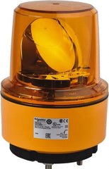 Schneider Electric - 12 VDC, 250 mAmp, Rotating Beacon LED Light - Surface Mounted, 7.05 Inch High, 130mm Diameter, 162 Flashes per min - Exact Tooling