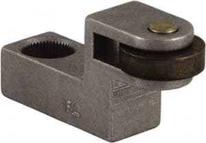 Square D - 1-1/2 Inch Long, 3/4 Inch Diameter, Aluminum Body, Limit Switch Lever Arm - 1/4 Inch Face Width, Steel Roller, For Use with Severe Duty Mill and Foundry Switches - Exact Tooling