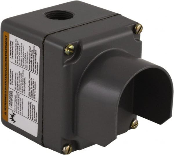 Schneider Electric - 1 Hole, 30mm Hole Diameter, Aluminum Pushbutton Switch Enclosure - 1, 3, 4, 6, 12, 13 NEMA Rated - Exact Tooling