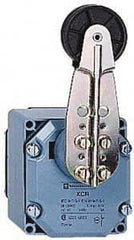 Telemecanique Sensors - 4P, NC/NO, 240 VAC, Screw Terminal, Roller Lever Actuator, General Purpose Limit Switch - IP54 IPR Rating - Exact Tooling