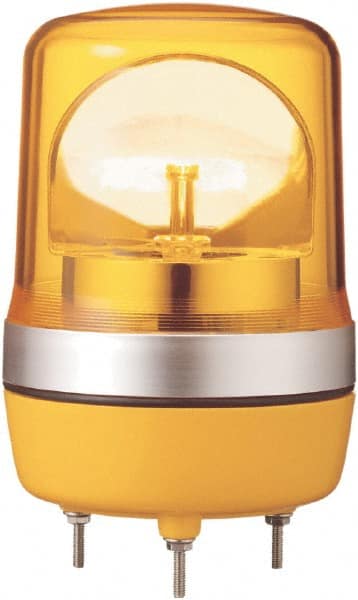 Schneider Electric - 24 VAC/VDC, 125 mAmp, Rotating Beacon LED Light - Surface Mounted, 6.77 Inch High, 106mm Diameter, 138 Flashes per min - Exact Tooling