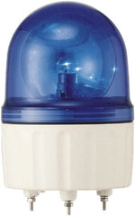 Schneider Electric - 24 VAC/VDC, 125 mAmp, Rotating Beacon LED Light - Surface Mounted, 6.61 Inch High, 120mm Diameter, 138 Flashes per min - Exact Tooling