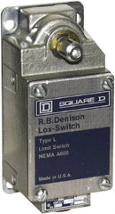 Square D - 3PDT, 2NO/NC, 600 Volt Screw Terminal, Rotary Spring Return Actuator, General Purpose Limit Switch - 1, 2, 4, 12, 13 NEMA Rating, IP67 IPR Rating - Exact Tooling