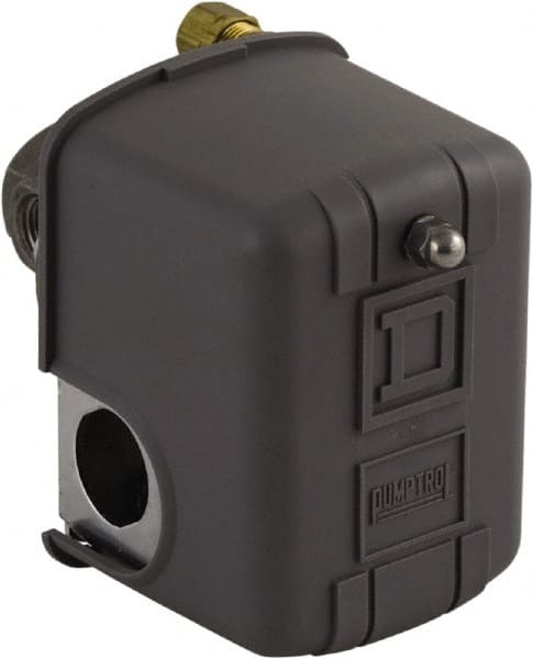 Square D - 1 and 3R NEMA Rated, 100 to 200 psi, Electromechanical Pressure and Level Switch - Fixed Pressure, 575 VAC, L1-T1, L2-T2 Terminal, For Use with Square D Pumptrol - Exact Tooling
