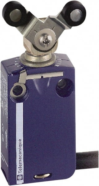 Telemecanique Sensors - NC/NO, 240 VAC, Roller Plunger Actuator, General Purpose Limit Switch - Exact Tooling