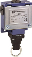 Telemecanique Sensors - 10 Amp, Rope Operated Limit Switch - Cable Pull, 240 VAC - Exact Tooling