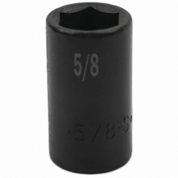 SK - Impact Socket - 3/8"DR 6PT 5/8" SEMI-DEEP IMPACT SOCKET - Exact Tooling