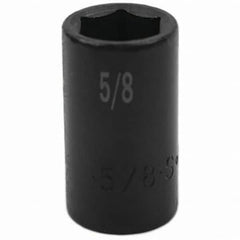 SK - Impact Socket - 3/8"DR 6PT 5/8" SEMI-DEEP IMPACT SOCKET - Exact Tooling