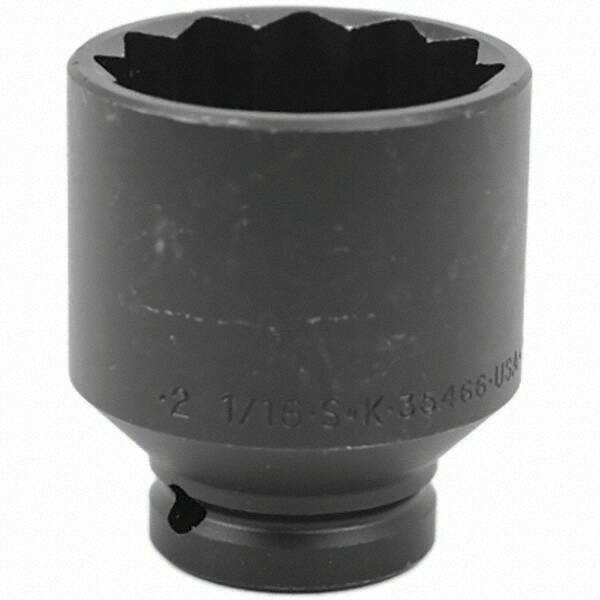 SK - Impact Socket - 3/4"DR 12PT 2-1/16" THIN WALL IMPACT SOCKET - Exact Tooling