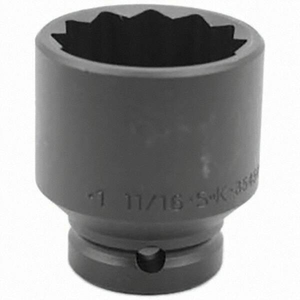 SK - Impact Socket - 3/4"DR 12PT 1-11/16" THIN WALL IMPACT SOCKET - Exact Tooling