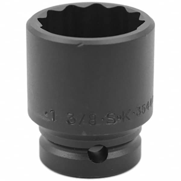 SK - Impact Socket - 3/4"DR 12PT 1-3/8" THIN WALL IMPACT SOCKET - Exact Tooling