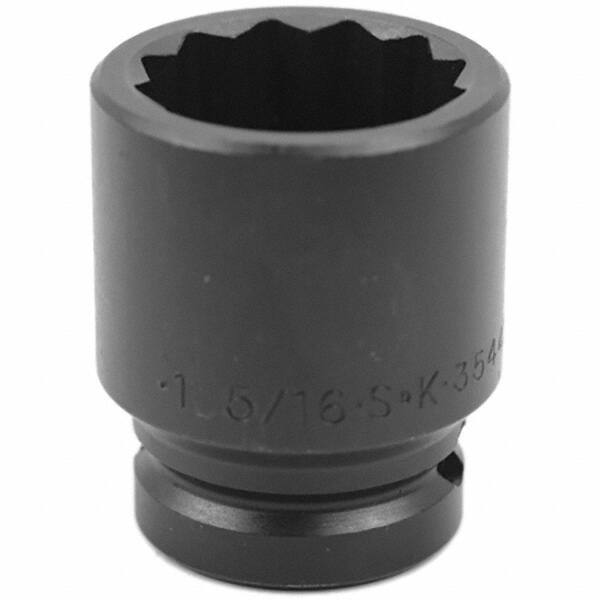 SK - Impact Socket - 3/4"DR 12PT 1-5/16" THIN WALL IMPACT SOCKET - Exact Tooling