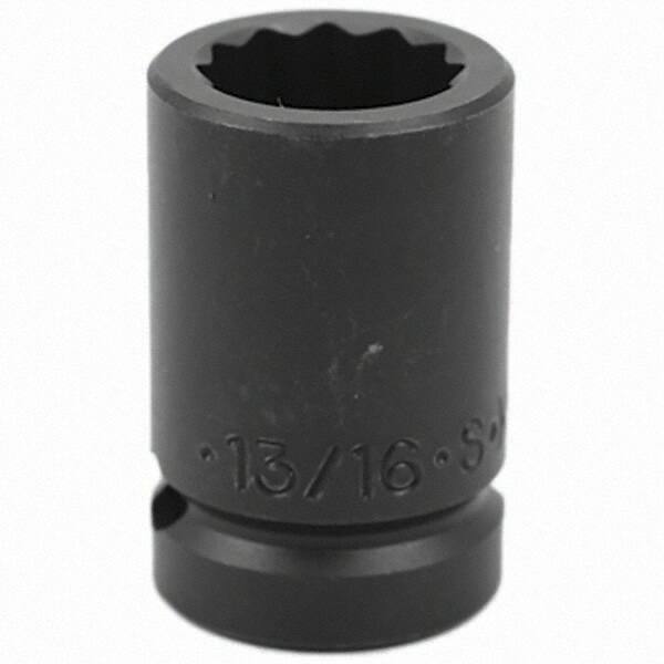 SK - Impact Socket - 3/4"DR 12PT 13/16" THIN WALL IMPACT SOCKET - Exact Tooling