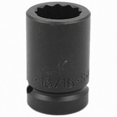 SK - Impact Socket - 3/4"DR 12PT 13/16" THIN WALL IMPACT SOCKET - Exact Tooling