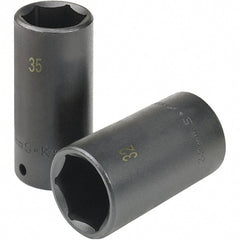 SK - Impact Socket - 1/2"DR 28MM DEEP IMPACT SOCKET - Exact Tooling