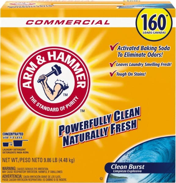 Arm & Hammer - 11.9 Lb Powder Laundry Detergent - Clean Burst Scent - Exact Tooling