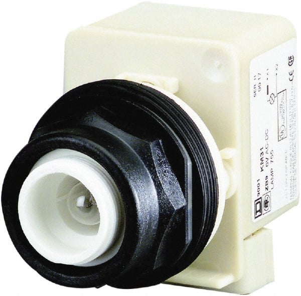 Schneider Electric - 30mm Mount Hole, Extended Straight, Pushbutton Switch Only - Momentary (MO) - Exact Tooling