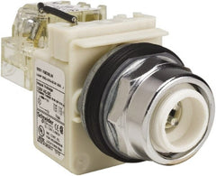 Schneider Electric - 120 VAC LED Indicating Light - Screw Clamp Connector - Exact Tooling