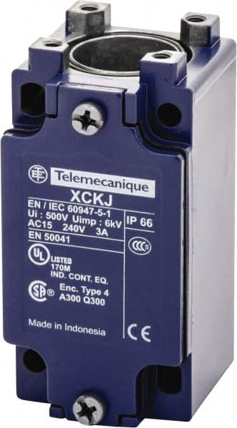 Telemecanique Sensors - NC/NO Configuration, Metal, Plunger, Rotary Safety Limit Switch - Exact Tooling