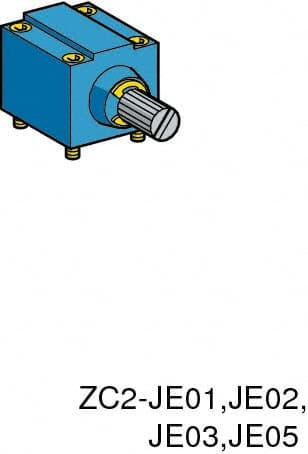 Telemecanique Sensors - 3.7 Inch Long, Limit Switch Head - For Use with ZC2JC1, ZC2JC18, ZC2JC2, ZC2JC28, ZC2JD1, ZC2JD2, ZC2JY11, ZC2JY12, ZC2JY13, ZC2JY31, ZC2JY51, ZC2JY81, ZC2JY91 - Exact Tooling