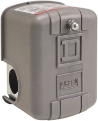 Square D - 1 and 3R NEMA Rated, 50 to 70 psi, Electromechanical Pressure and Level Switch - Adjustable Pressure, 575 VAC, L1-T1, L2-T2 Terminal, For Use with Square D Pumptrol - Exact Tooling