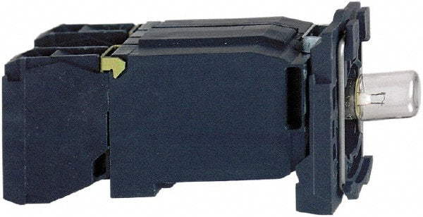 Schneider Electric - 110-120 VAC at 50/60 Hz Incandescent Indicating Light - Screw Clamp Connector, Vibration Resistant - Exact Tooling
