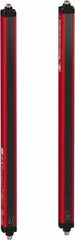 Telemecanique Sensors - 16 Beam, 18.11 Inch Height Protection, 4, 12m Max Sensing, 14 to 131°F, Hand Protection 4, Safety Light Curtain - 24 VDC, Red, Aluminum - Exact Tooling