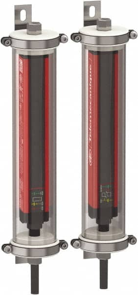 Telemecanique Sensors - 30 Beam, 12.2 Inch Height Protection, 2, 5m Max Sensing, -13 to 131°F, Finger/Hand Protection 4, Safety Light Curtain - 24 VDC, Red - Exact Tooling