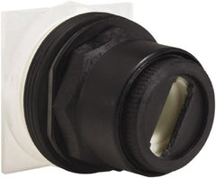 Schneider Electric - 30mm Mount Hole, 3 Position, Selector Switch Only - Momentary (MO), Nonilluminated, without Contact Blocks, Shock and Vibration Resistant - Exact Tooling