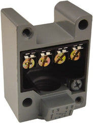 Square D - 4.2 Inch Long, Zinc Body, Limit Switch Base - For Use with 9007, 9007C - Exact Tooling
