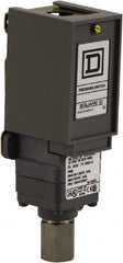 Square D - 1 NEMA Rated, SPDT, 90 to 2,900 psi, Electromechanical Pressure and Level Switch - Adjustable Pressure, 120 VAC at 6 Amp, 125 VDC at 0.22 Amp, 240 VAC at 3 Amp, 250 VDC at 0.27 Amp, 1/4 Inch Connector, Screw Terminal, For Use with 9012G - Exact Tooling