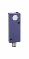 Telemecanique Sensors - PNP, 1/4m Detection, Flat, Ultrasonic Proximity Sensor - 3 Wires, IP67, 12 to 24 VDC, 17mm Wide - Exact Tooling