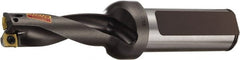 Sandvik Coromant - 64mm Max Drill Depth, 3xD, 20mm Diam, Indexable Insert Drill - 2 Inserts, 25mm Shank Diam, Flange Shank - Exact Tooling