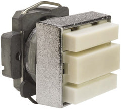 Schneider Electric - 30mm Mount Hole, Pushbutton Switch Only - Square, Illuminated, Momentary (MO) - Exact Tooling