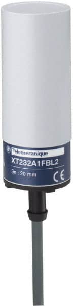Telemecanique Sensors - 20mm Detection, Cylinder, Capacitive Proximity Sensor - IP67, 24 VAC/VDC, 80mm Long - Exact Tooling