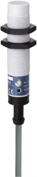 Telemecanique Sensors - PNP, 8mm Detection, Cylinder, Capacitive Proximity Sensor - IP67, 12 to 24 VDC, M18x1 Thread, 78mm Long - Exact Tooling