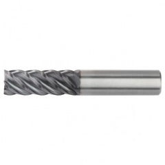 1/4x1/4x3/4x2-1/2 5FL Square Carbide End Mill-Round Shank-AlTiN - Exact Tooling
